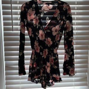 Kendall & Kylie Floral Romper